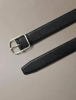 ROUND BUCKLE 35MM - Skärp
