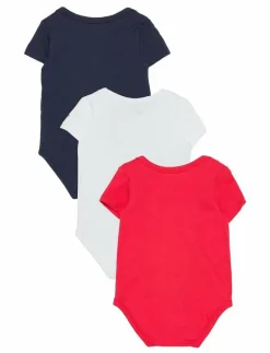 3R-3PK BODYSUIT - Kortärmad body