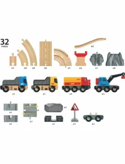 R&R Stenbrott Set - Byggmaskiner