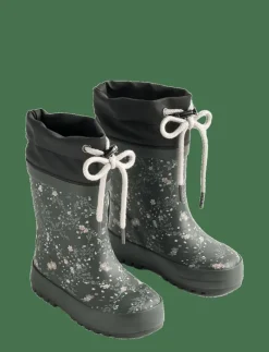 Rubber Boot Thermo Print - Höga gummistövlar