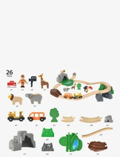 Safari Adventure Set - Träfigur