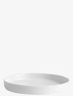 Sallads/pastatallrik rak kant toulouse 22 cm vit - Pastatallrikar