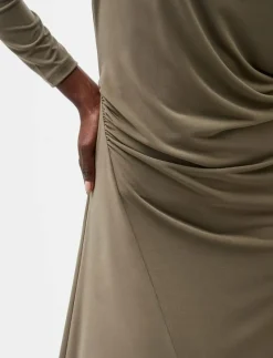 SAMIRA JERSEY DRESS - Midiklänningar