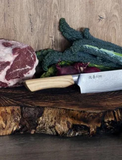 Satake Kaizen Nakiri, Grönsakskniv - Santokuknivar