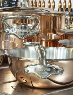 Sautépanna rundad M'6s 3,2 liter Koppar/Stål - Traktörpannor & Sauteuser