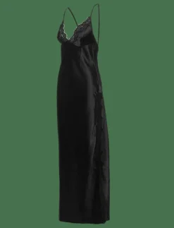 SD LONG SATIN LACE MYA - Nattlinnen