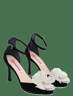 Seduction white crystal flower - Klassiska pumps