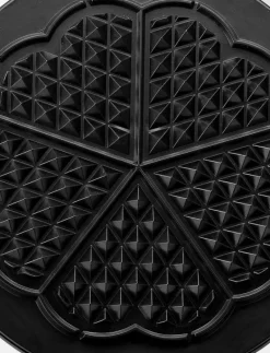 Select single waffle maker 850 W black - Våffeljärn