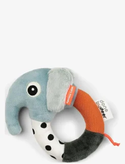 Sensory ring rattle Elphee Blue - Interaktiva leksaker