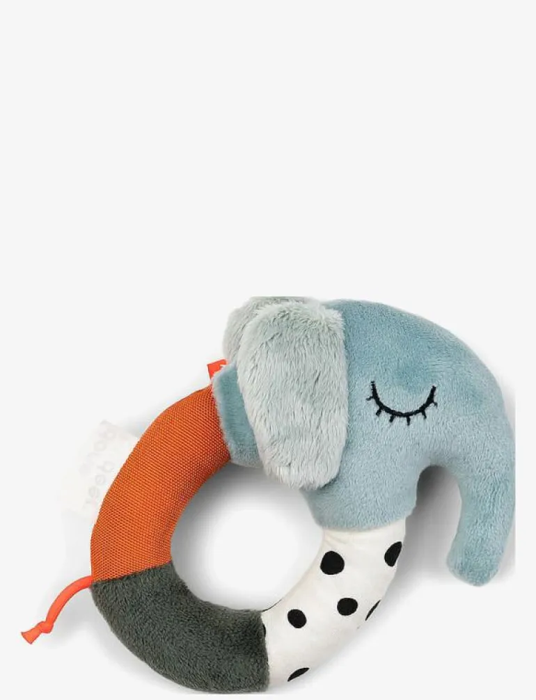 Sensory ring rattle Elphee Blue - Interaktiva leksaker