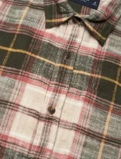 SEP5 LS SLUB FLANNEL PLAID - Flanellskjortor