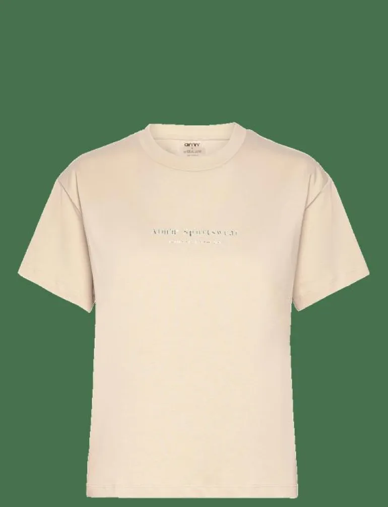 Serif Boxy T-Shirt - T-Shirts
