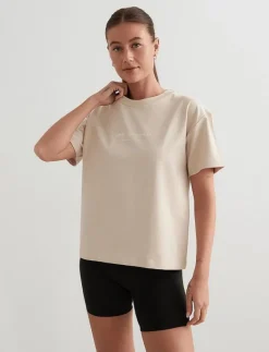 Serif Boxy T-Shirt - T-Shirts