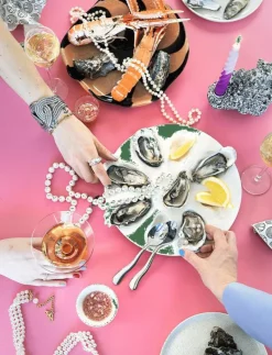 Serving plate Oyster - Serveringsfat & Uppläggningsfat