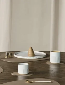 4-set Glass Mat Curve Nupo - Serveringstillbehör