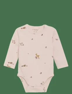 Set w. Body and Velour Romper - Set med body