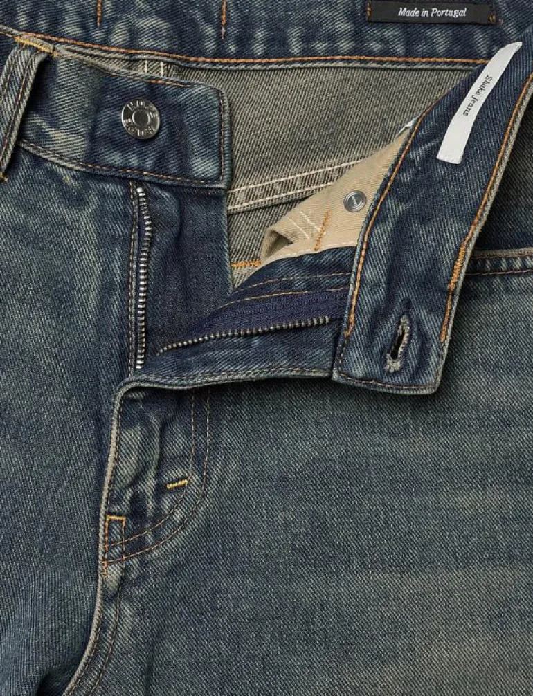 Shake Jeans Mid Blue Dirty-30/32 - Vida byxor
