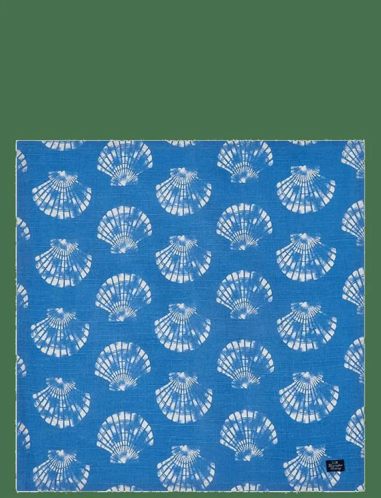 Shell Printed Organic Cotton Napkin - Tygservetter