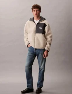 SHERPA FUNNEL NECK FULL ZIP HOOD - Mellanlager