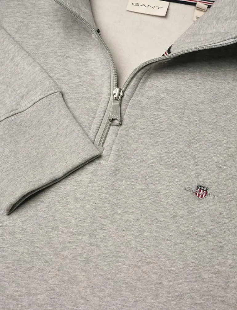 SHIELD LOGO HALF ZIP SWEAT - Sweatshirts