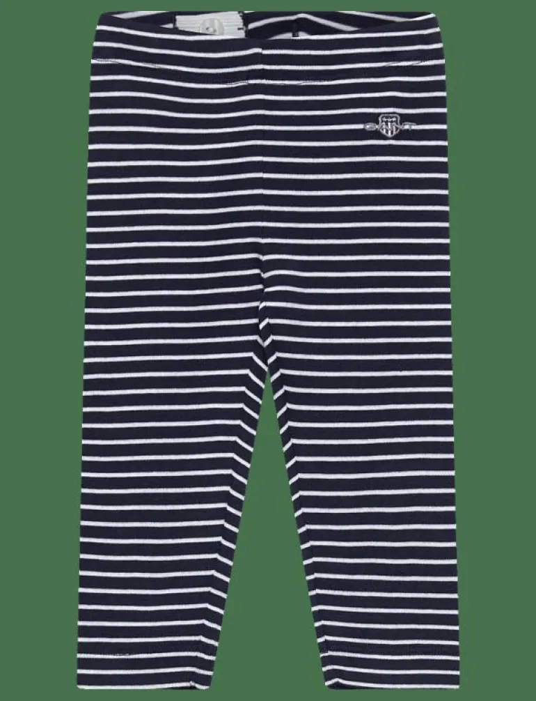 SHIELD STRIPED LEGGINGS - Leggings