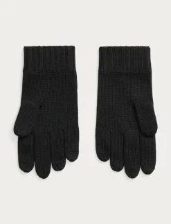 Signature Pony Wool Gloves - Fingervantar