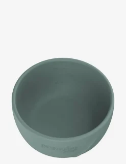 Silicone Baby Bowl 2-Pack Harmony Green - Serveringsset