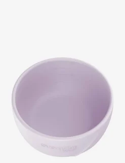 Silicone Baby Bowl 2-Pack Light Lavender - Serveringsset