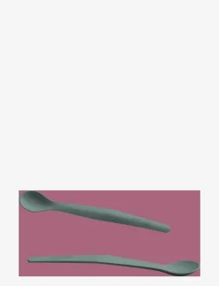 Silicone Baby Spoon Harmony Green - Serveringsset