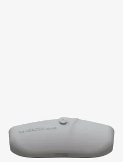 Silicone Bib with belts Quiet Grey - Haklappar