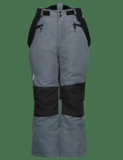 Ski Pants W. Zips & Contrast - Vinterbyxor