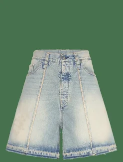 Skid Shorts Light Blue Sandy Mix - Jeansshorts