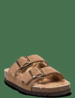 SL JOSEPHINE SUEDE TAUPE - Sandaler