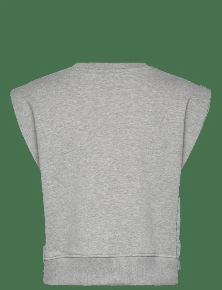 SLEEVELESS SWEATER - Linnen