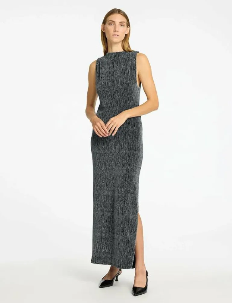 SLFANITA TWISTED ANKLE DRESS - Midiklänningar