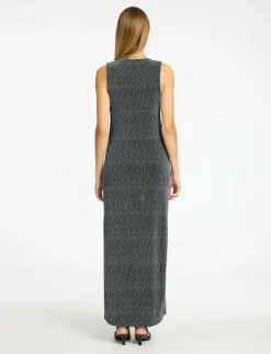 SLFANITA TWISTED ANKLE DRESS - Midiklänningar