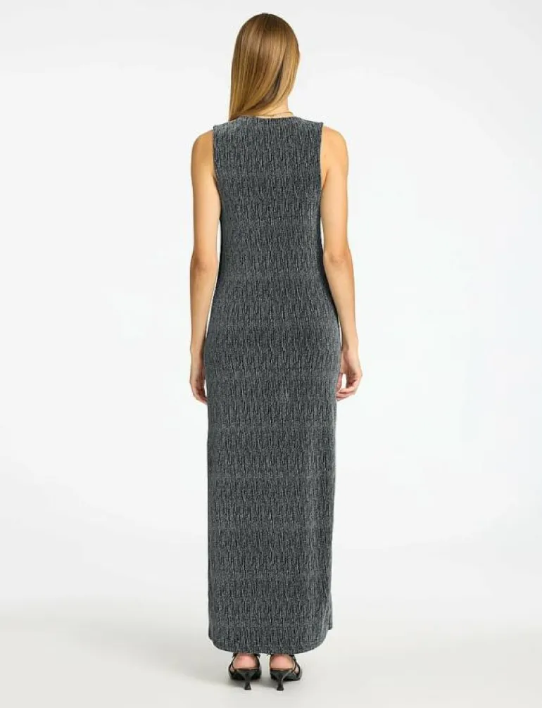 SLFANITA TWISTED ANKLE DRESS - Midiklänningar
