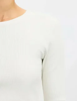SLFANNA LS CREW NECK TEE S NOOS - Långärmade toppar