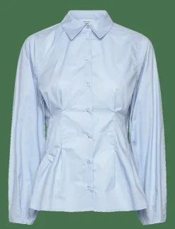 SLFDELIA LS FITTED SHIRT EX - Långärmade