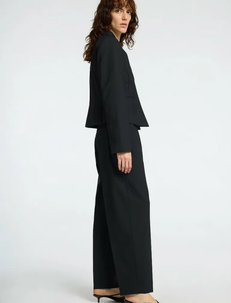SLFELOISE HW BARREL PANT - Byxor