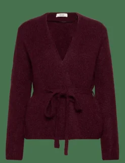 SLFGABELLA LS KNIT BELT CARDIGAN - Koftor
