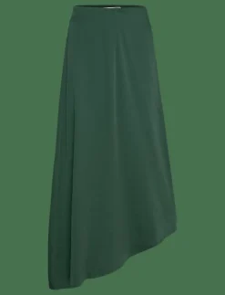 SLFJEAN MW ASYMETRIC ANKLE SKIRT B - Maxikjolar
