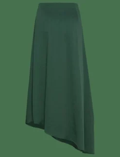 SLFJEAN MW ASYMETRIC ANKLE SKIRT B - Maxikjolar