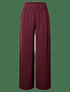 SLFLAURINA MW WIDE PANT B - Vida byxor