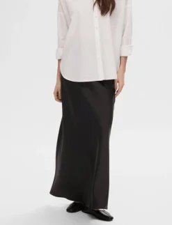 SLFLENA HW ANKLE SKIRT NOOS - Maxikjolar