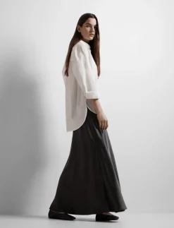 SLFLENA HW ANKLE SKIRT NOOS - Maxikjolar