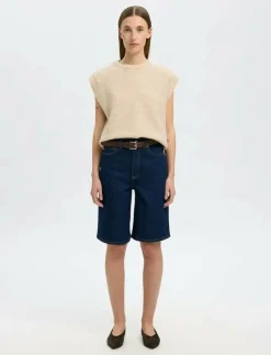 SLFLULU SL KNIT VEST - Stickade västar