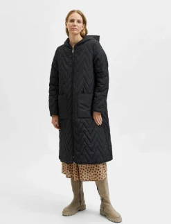 SLFNORA QUILTED COAT - Quiltade jackor