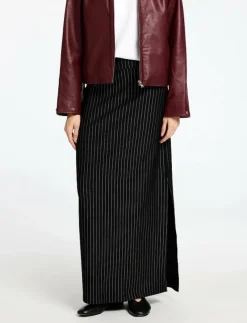 SLFPENNIE HW ANKLE SKIRT - Maxikjolar