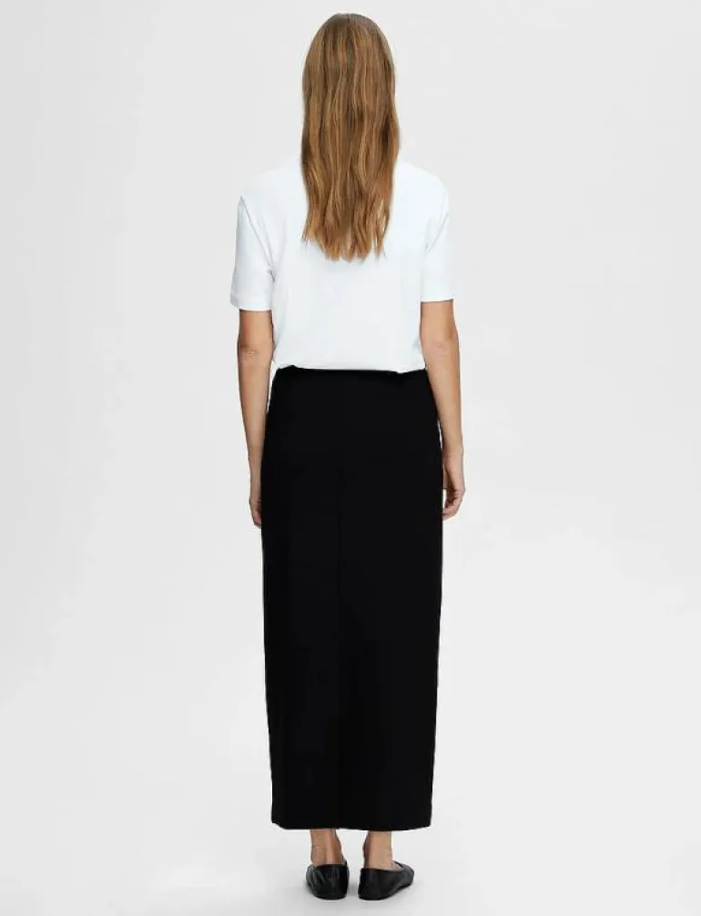 SLFSHELLY MW ANKLE SKIRT NOOS - Maxikjolar